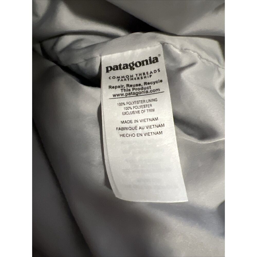 Patagonia Los Gatos Jacket Women's M Deep Pile Fleece LIGHT GRAY 25211 Full Zip - Picture 7 of 8